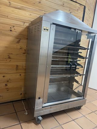 Máquina de pollos a l’ast marca MCM