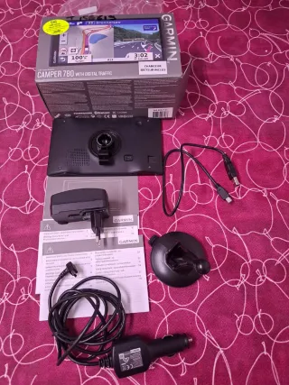 Navegador Garmin Camper 780 con Tráfico Digital