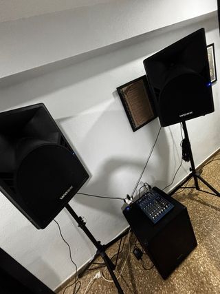 Alquiler equipo sonido WORK