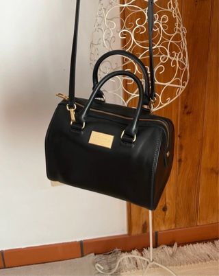 Bolso piel negro Bimba y Lola