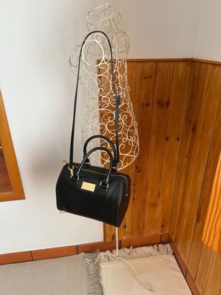 Bolso piel negro Bimba y Lola