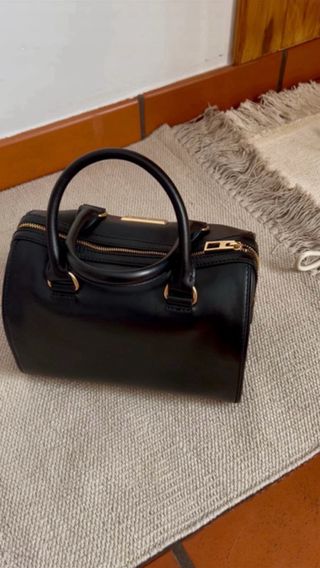 Bolso piel negro Bimba y Lola