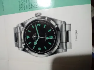 Brochure Rolex Explorer Vintage