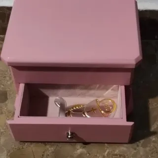 Joyero Musical Bailarina Rosa