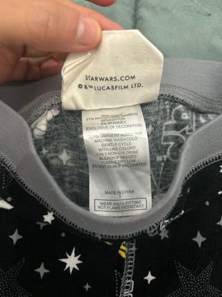 Pijama Star Wars 3 anos