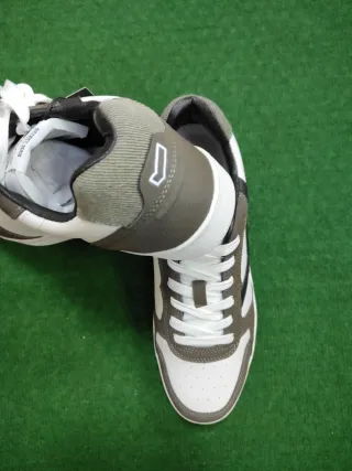 Scarpe uomo GAS bianche e marroni