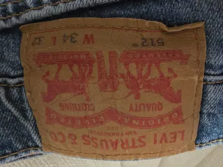 Levis 512 Jeans Azules
