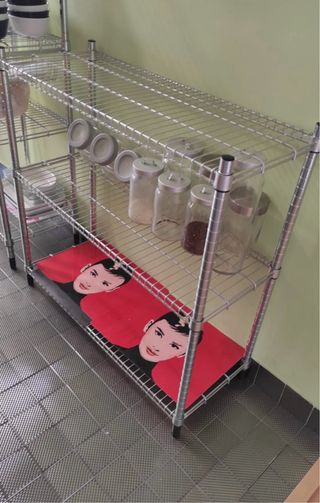Estantería metálica Cocina