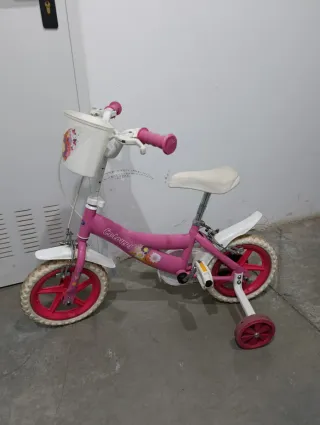 Bicicleta infantil rosa 3-5 años