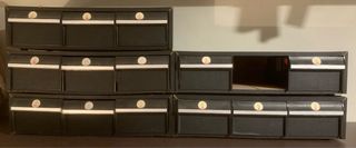 Lote 130 Cintas Música Cassette  Organizador