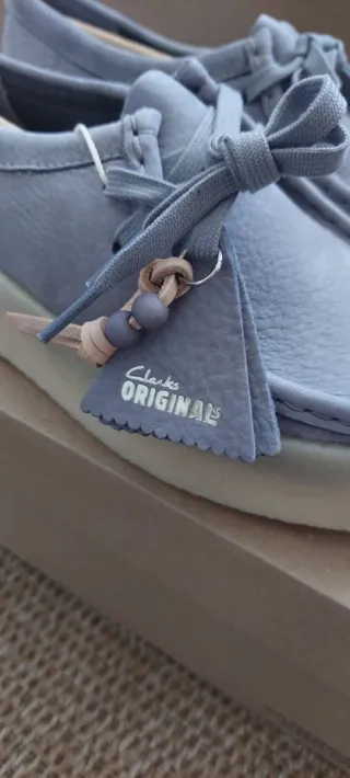 Clarks Wallabee Cup Novos Cinza Novos