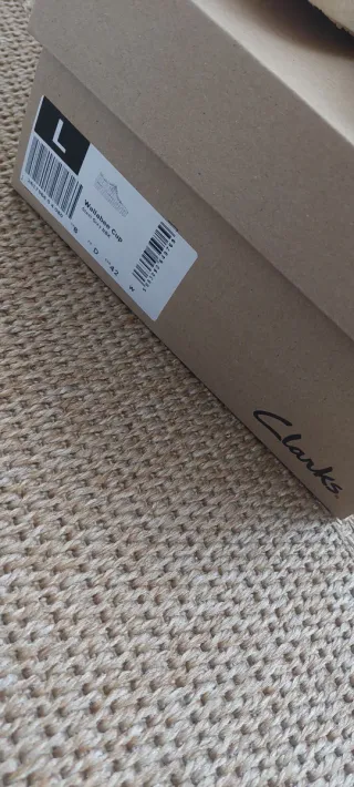 Clarks Wallabee Cup Novos Cinza Novos