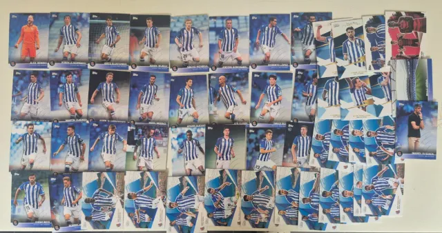 Colección base 1-50 Real Sociedad Team Set Topps