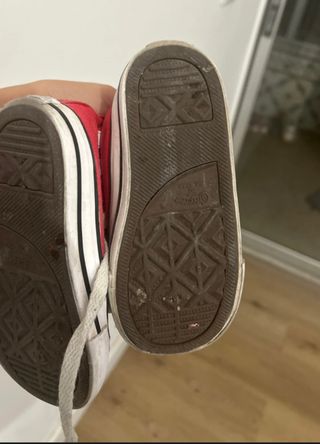 Tênis Converse Infantil Vermelho Tamanho 23