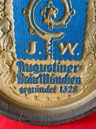 Targhetta Birrificio Augustiner Monaci