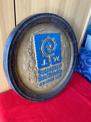 Targhetta Birrificio Augustiner Monaci