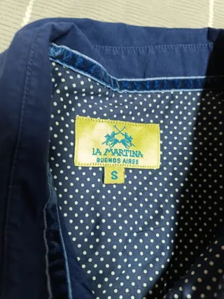 Camisa La Martina Azul Talla S