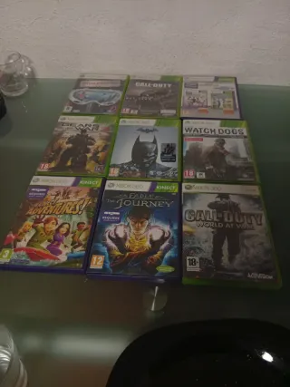 Lote 9 Juegos Xbox 360