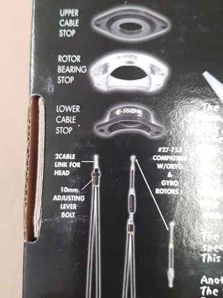 Rotor per bicicletta con tubi per forcella da 1" (25,4 mm)