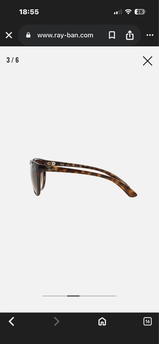 Gafas de Sol Ray-Ban RB 4167 Carey