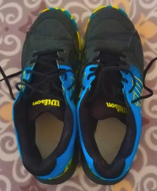Zapatillas Padel Wilson Azul/Negro talla 42 ²/³
