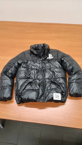 Piumino nero ragazzo PlayStation 10/11 anni