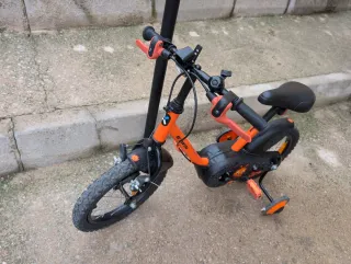 Bici infantil 14 Btwin naranja