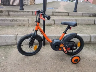 Bici infantil 14 Btwin naranja