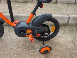 Bici infantil 14 Btwin naranja