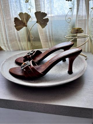 Sandalias LALA CALZADO tacón marrón