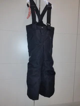 Pantalón niño nieve negro Manoplas de regalo