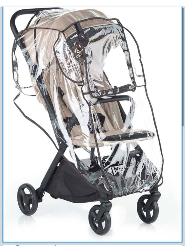 Funda protectora transparente para carrito