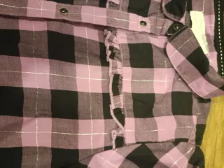 Camicia a quadri bambina