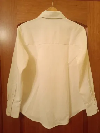 Camisa Zara pana beige Talla XS