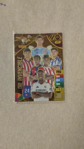 Carta Invencible Adrenalyn 24/25 - Nueva