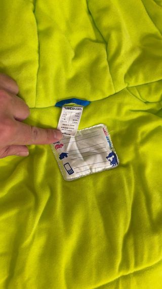 Traje de esquí infantil azul 2/3 años