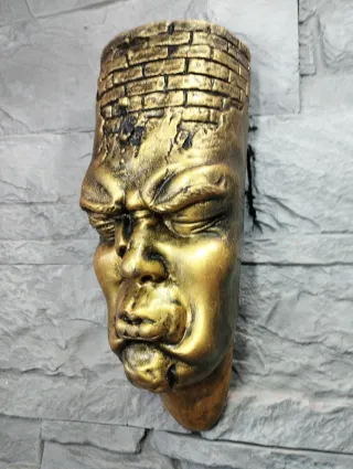 Scultura Face Gold Design Chic