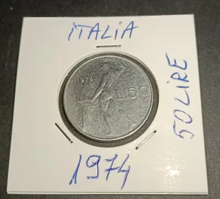 50 Lire Italia 1974