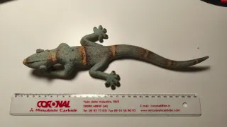 Geco in ceramica decorativo