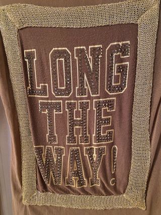 Camiseta Lemon M/L con mensaje dorado