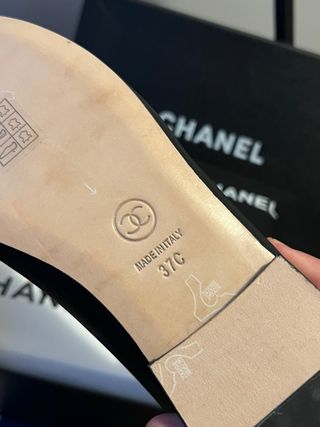 Bailarinas Chanel Negras