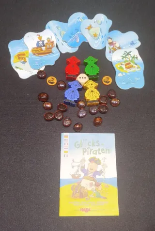Juego de mesa Piratas de la suerte HABA