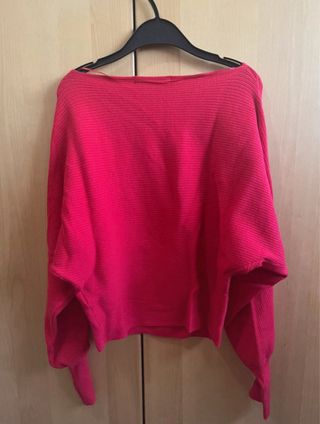 Jersey Rojo Manga Ancha