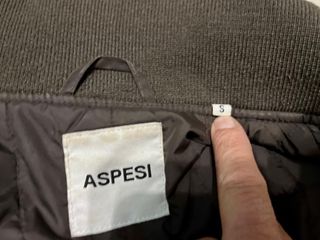 Giubbotto bomber Aspesi marrone