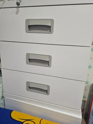 Cama infantil blanca