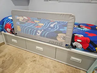 Cama infantil blanca