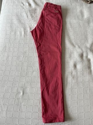 Pantalones Chinos Massimo Dutti Rosa Talla 40