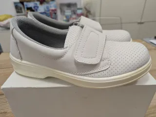 Zuecos blancos trabajo talla 39