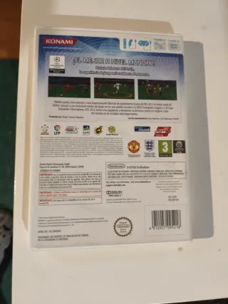 PES 2012 Wii Konami Fútbol