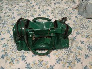 Bolso Vera Pelle Piel de camello color Verde